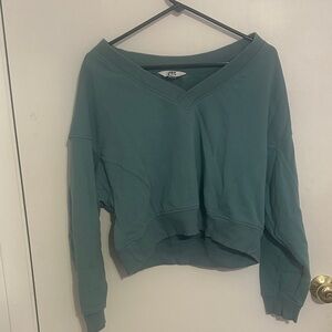 JoyLab Aqua V-Neck Top